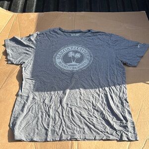 Margaritaville Gray Short Sleeve Tee Casual Comfort